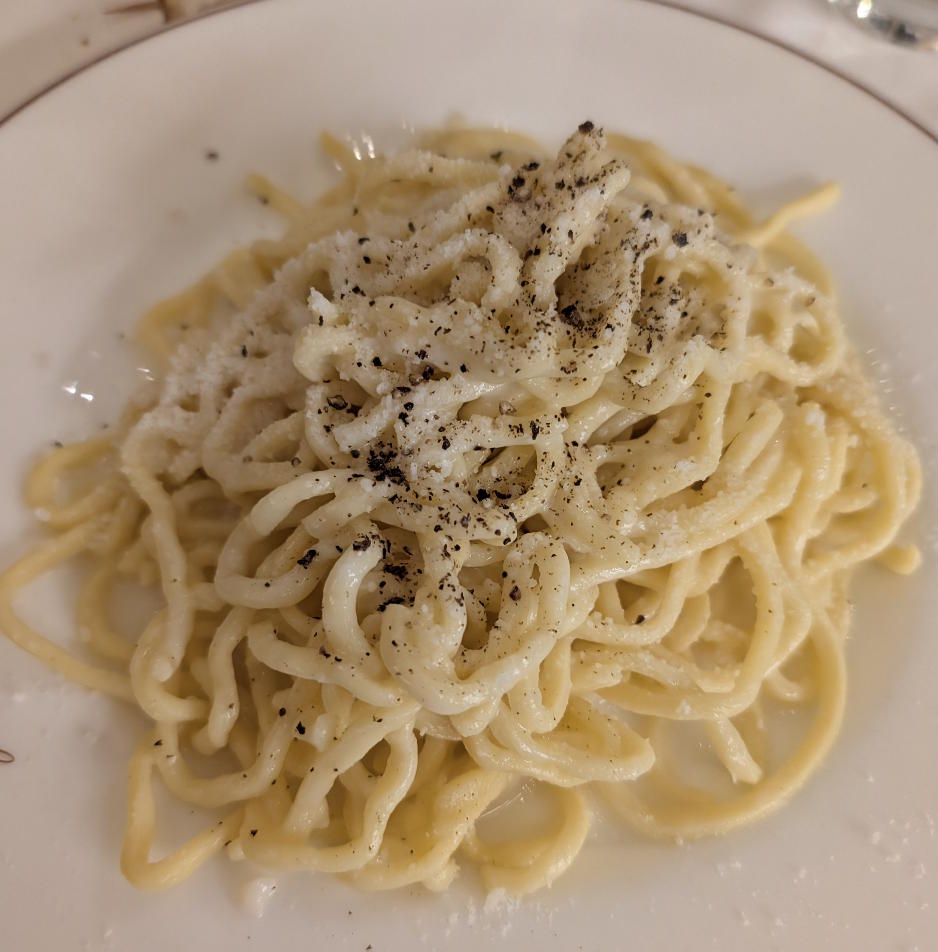 Pasta in Rome