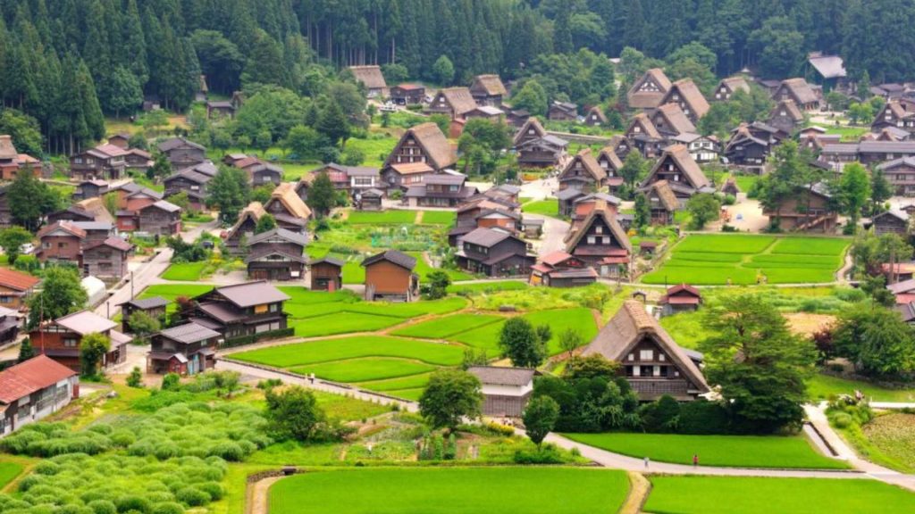 Japanese village